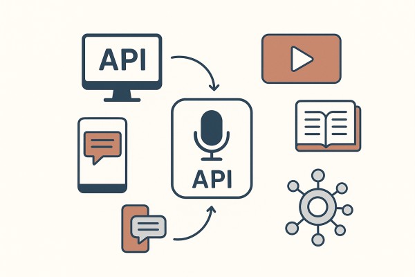 Biểu đồ minh họa API TTS Tiếng Việt và các giải pháp cho doanh nghiệp, e-learning, audiobook của EcoVoice